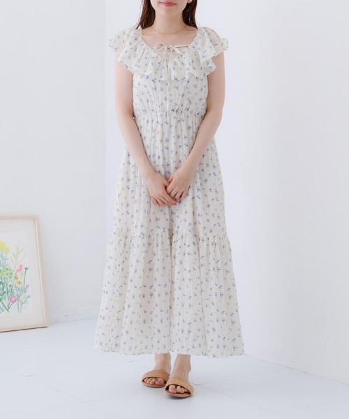 flower(フラワー)の「フラワーシャワーワンピース(ワンピース・レディース・ホワイト/ブラック・FREE)」の19枚目の写真