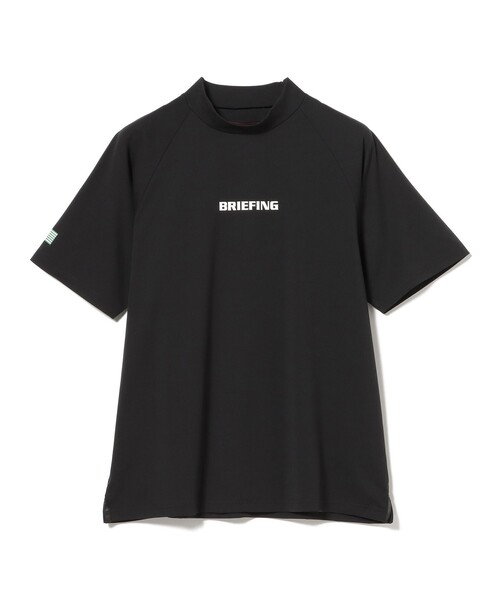 美品❣️BRIEFING GOLF モックネックシャツ ブラック M 黒色 別注】BRIEFING / モックネック シャツ（Tシャツ/カットソー）｜BEAMS