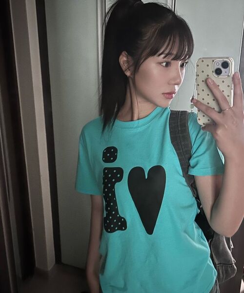 Video Jockey（ビデオジョッキー）の「ビビTシャツ [チャコール]（Tシャツ/カットソー・レディース・チャコール・X-SMALL/SMALL/MEDIUM）」の7枚目の写真