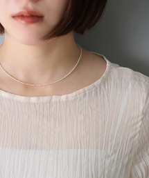 Lilas | ライスパール40cmネックレス K10(ネックレス)