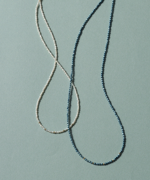 Lilas(リラ)の「ライスパール40cmネックレス K10(ネックレス・レディース・ゴールド・FREE)」の19枚目の写真
