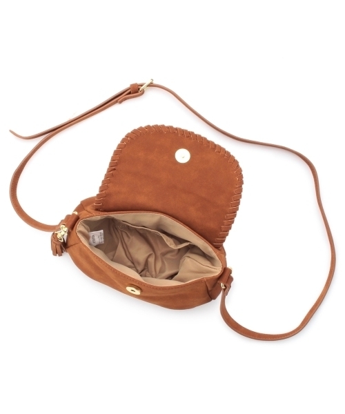 HusHusH（ハッシュアッシュ）の「タッセル付きミニショルダーバッグ（ショルダーバッグ・レディース・イエロー/ベージュ/ブルー/ブラウン・00）」の7枚目の写真