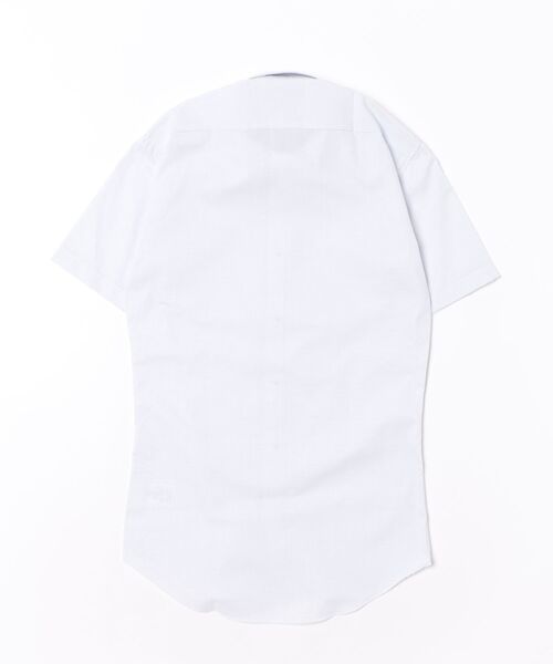 TOKYO SHIRTS(トウキョウシャツ)の「【超形態安定】【吸水速乾】 形態安定ノンアイロン ボタンダウン 半袖ビジネスワイシャツ(ビジネスシャツ・メンズ・ブルー・首回り41cm/首回り42cm/首回り43cm/首回り37cm/首回り39cm)」の7枚目の写真