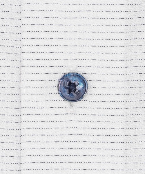 TOKYO SHIRTS(トウキョウシャツ)の「【超形態安定】【吸水速乾】 形態安定ノンアイロン ボタンダウン 半袖ビジネスワイシャツ(ビジネスシャツ・メンズ・ブルー・首回り41cm/首回り42cm/首回り43cm/首回り37cm/首回り39cm)」の4枚目の写真