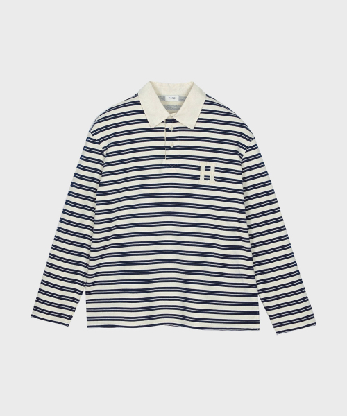 haag（ヘイグ）の「a stripe rugby t-sh (navy)（ポロシャツ・レディース・その他・FREE）」の18枚目の写真