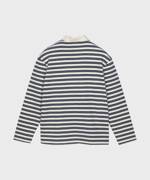 haag（ヘイグ）の「a stripe rugby t-sh (navy)（ポロシャツ・レディース・その他・FREE）」の19枚目の写真
