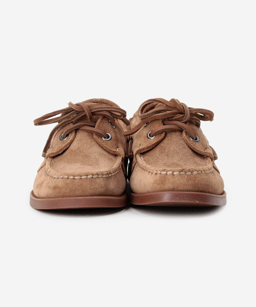 Bshop（ビショップ）の「SEBAGO | 〈別注〉スエード デッキシューズ PORTLAND WOMEN（モカシン/デッキシューズ・レディース・ブラウン・7/8/7h/6h/6）」の6枚目の写真