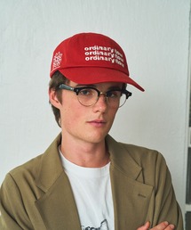 Elanque（エランク）の「graphic logo cap / グラフィックロゴ刺繍キャップ（キャップ）」