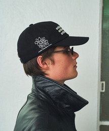 Elanque（エランク）の「graphic logo cap / グラフィックロゴ刺繍キャップ（キャップ）」