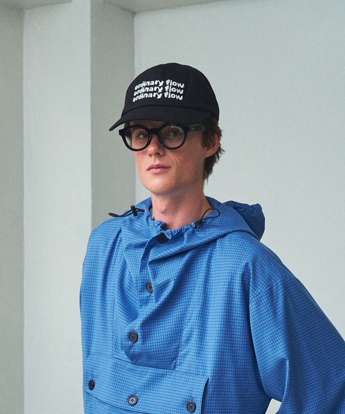 Elanque(エランク)の「graphic logo cap / グラフィックロゴ刺繍キャップ(キャップ・メンズ・ブラック/レッド・FREE)」の6枚目の写真