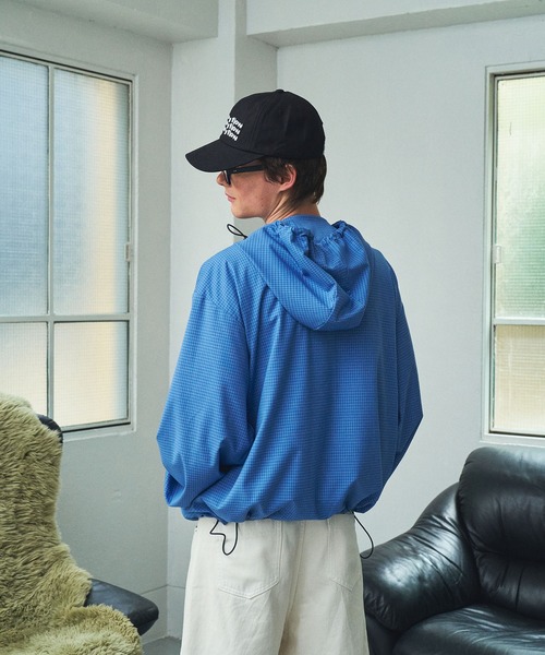Elanque(エランク)の「graphic logo cap / グラフィックロゴ刺繍キャップ(キャップ・メンズ・ブラック/レッド・FREE)」の9枚目の写真