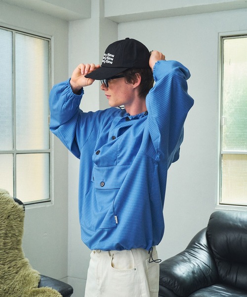Elanque(エランク)の「graphic logo cap / グラフィックロゴ刺繍キャップ(キャップ・メンズ・ブラック/レッド・FREE)」の14枚目の写真