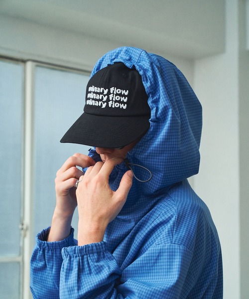 Elanque(エランク)の「graphic logo cap / グラフィックロゴ刺繍キャップ(キャップ・メンズ・ブラック/レッド・FREE)」の18枚目の写真