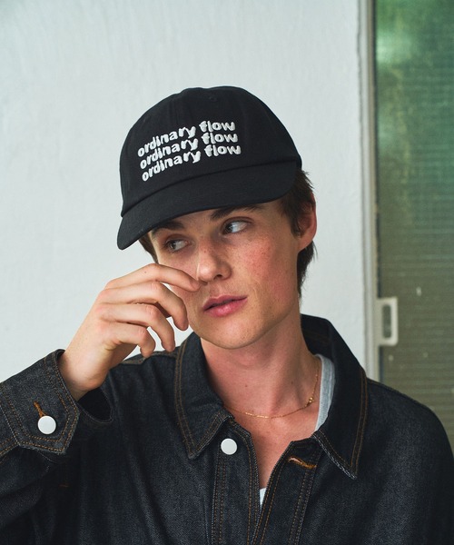 Elanque(エランク)の「graphic logo cap / グラフィックロゴ刺繍キャップ(キャップ・メンズ・ブラック/レッド・FREE)」の19枚目の写真