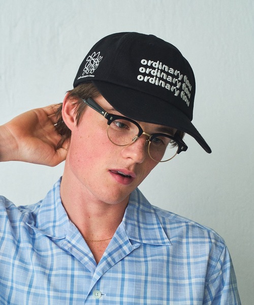 Elanque(エランク)の「graphic logo cap / グラフィックロゴ刺繍キャップ(キャップ・メンズ・ブラック/レッド・FREE)」の22枚目の写真