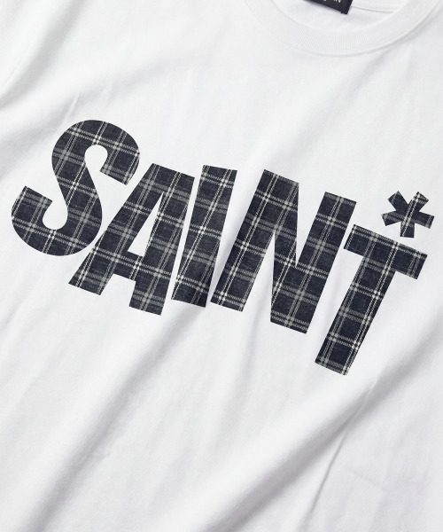 SAINTPAIN（セイントペイン）の「SPセイントパターン半袖Tシャツホワイト（Tシャツ/カットソー・レディース・その他・MEDIUM/LARGE）」の3枚目の写真