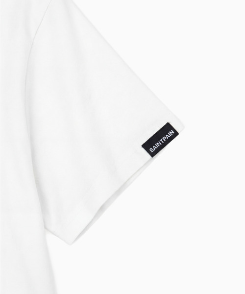 SAINTPAIN（セイントペイン）の「SPセイントパターン半袖Tシャツホワイト（Tシャツ/カットソー・レディース・その他・MEDIUM/LARGE）」の4枚目の写真