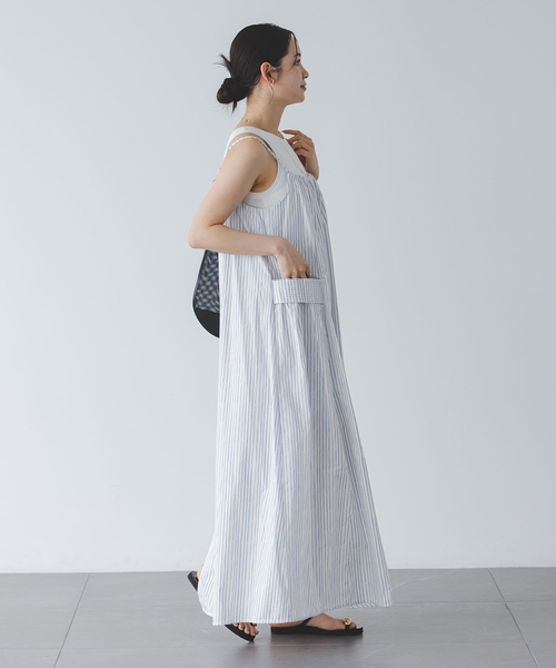 foemina(フォエミナ)の「【洗える】Foemina/フォエミナ DELPHINE DRESS(ワンピース・レディース・ブルー・SMALL)」の3枚目の写真