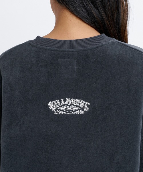BILLABONG（ビラボン）の「BILLABONG/ビラボン スウェット BG014009（スウェット・レディース・アイボリー/ライトカーキ/スミクロ・M）」の10枚目の写真