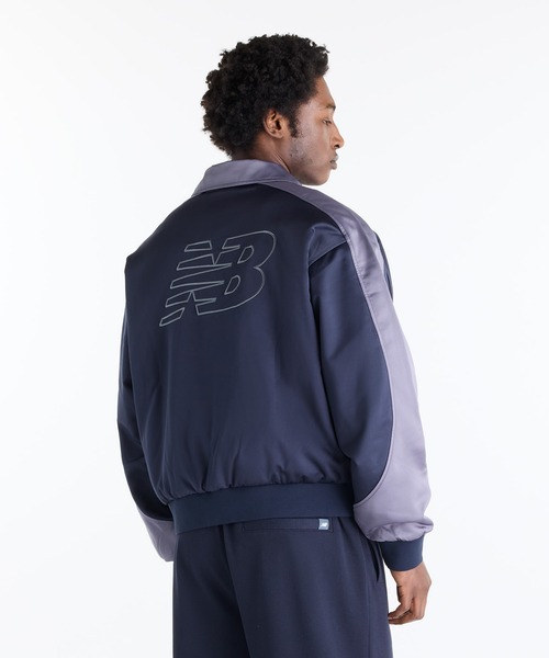NEW BALANCE(ニューバランス)の「スポーツレガシースタジアムジャケット(ブルゾン・メンズ・スミクロ・XX-LARGE/X-LARGE/LARGE/MEDIUM/SMALL)」の5枚目の写真