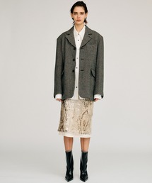 PRANK PROJECT（プランクプロジェクト）の「【2026Autumn Pre-Order】スパンコールパイソンミディスカート   Sequin Python Midi Skirt（スカート）」