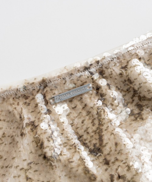 PRANK PROJECT(プランクプロジェクト)の「【2026Autumn Pre-Order】スパンコールパイソンミディスカート / Sequin Python Midi Skirt(スカート・レディース・マルチ・38/36)」の13枚目の写真