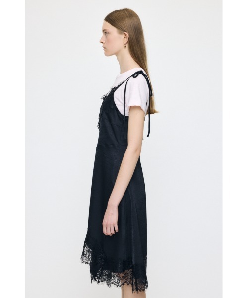 MOUSSY(マウジー)の「【26年AW新作】【展示会人気No.2】ASYMMETRY SATIN ドレス(ワンピース・レディース・ベージュ系その他/ブラック/オフホワイト・FREE)」の11枚目の写真