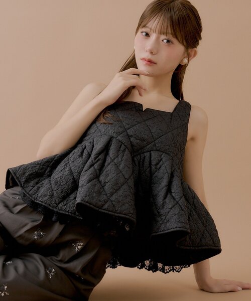 SALON by Chico — платье-рейсредж, Black Ribbon / Peplum