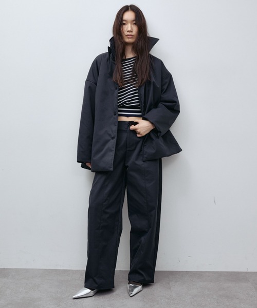 ELTONE(エルトーン)の「ローライズカーブパンツ(その他パンツ・レディース・ネイビー/ブラウン・SMALL/MEDIUM)」の22枚目の写真