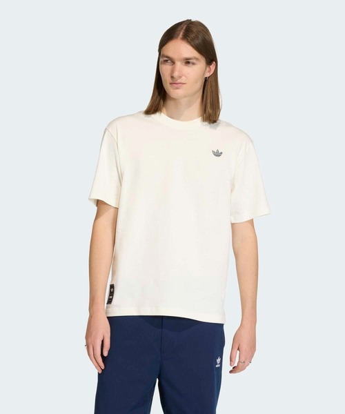 adidas(アディダス)の「アーカイブ カントリー フラッグ Tシャツ / アディダスオリジナルス adidas Originals(Tシャツ/カットソー・メンズ・ホワイト・XX-LARGE/3XL/LARGE/MEDIUM/SMALL/X-LARGE/X-SMALL)」の4枚目の写真