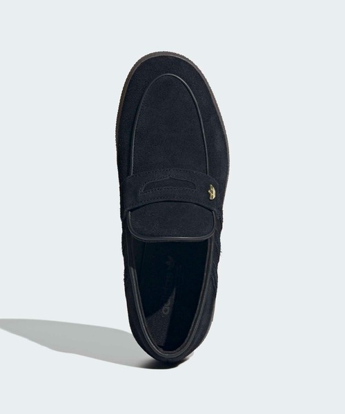 adidas（アディダス）の「HANDBALL SPEZIAL LOAFER / ハンドボール スペツィアル ローファー スニーカー / アディダスオリジナルス adidas Originals（ローファー・レディース・ブラック・30.0cm/22.0cm/22.5cm/23.0cm/23.5cm/24.0cm/30.5cm/31cm/27.5cm/28.0cm/28.5cm/29.0cm/29.5cm/24.5cm/25.0cm/25.5cm/26.0cm/26.5cm/27.0cm）」の3枚目の写真