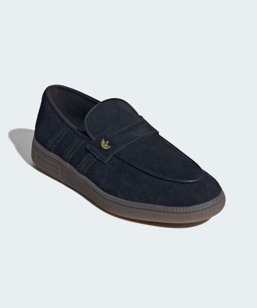 adidas（アディダス）の「HANDBALL SPEZIAL LOAFER / ハンドボール スペツィアル ローファー スニーカー / アディダスオリジナルス adidas Originals（ローファー・レディース・ブラック・30.0cm/22.0cm/22.5cm/23.0cm/23.5cm/24.0cm/30.5cm/31cm/27.5cm/28.0cm/28.5cm/29.0cm/29.5cm/24.5cm/25.0cm/25.5cm/26.0cm/26.5cm/27.0cm）」の5枚目の写真