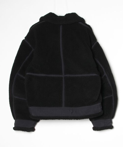 AVIREX(アヴィレックス)の「【RE】【little sunny bite】AVIREX x little sunny bite Boa jacket(ライダースジャケット・レディース・ブラック・MEDIUM)」の15枚目の写真