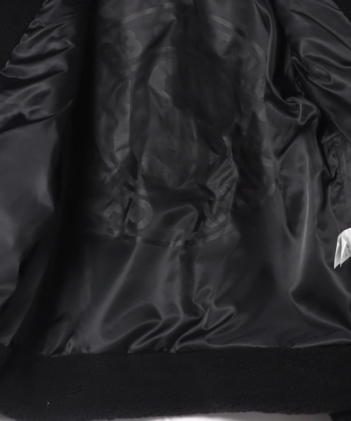 AVIREX(アヴィレックス)の「【RE】【little sunny bite】AVIREX x little sunny bite Boa jacket(ライダースジャケット・レディース・ブラック・MEDIUM)」の13枚目の写真