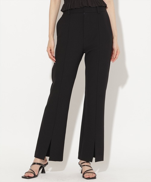 AND COUTURE(アンドクチュール)の「センタースリットストレッチパンツ(その他パンツ・レディース・ブラック/ブラウン・SMALL/MEDIUM)」の15枚目の写真