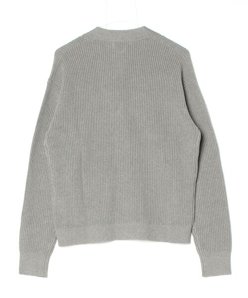 POLO RALPH LAUREN(ポロ ラルフ ローレン)の「リラックス フィット テクスチャード コットン カーディガン(カーディガン/ボレロ・メンズ・グレー系・M/S/L)」の8枚目の写真