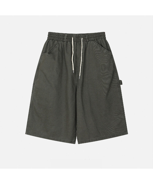 And Again(アンドアゲイン)の「Soft Carpenter Bermuda Pants(その他パンツ・レディース・アイボリー/ブラウン/カーキ/ブラック・FREE)」の4枚目の写真