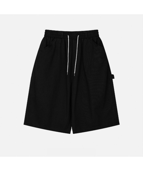 And Again(アンドアゲイン)の「Soft Carpenter Bermuda Pants(その他パンツ・レディース・アイボリー/ブラウン/カーキ/ブラック・FREE)」の2枚目の写真