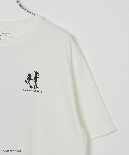 GLOBAL WORK(グローバルワーク)の「TOY STORY 5(トイ・ストーリー5)/ヘビロッTEE/812422(Tシャツ/カットソー・レディース・チャコールグレー/ホワイト系その他3/ホワイト系その他2/ブラック・SMALL/MEDIUM/LARGE)」の10枚目の写真