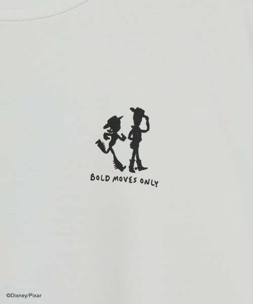 GLOBAL WORK(グローバルワーク)の「TOY STORY 5(トイ・ストーリー5)/ヘビロッTEE/812422(Tシャツ/カットソー・レディース・チャコールグレー/ホワイト系その他3/ホワイト系その他2/ブラック・SMALL/MEDIUM/LARGE)」の13枚目の写真