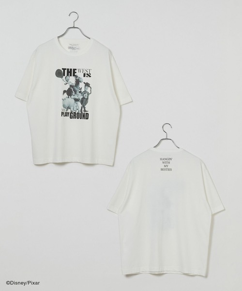 GLOBAL WORK(グローバルワーク)の「TOY STORY 5(トイ・ストーリー5)/ヘビロッTEE/812422(Tシャツ/カットソー・レディース・チャコールグレー/ホワイト系その他3/ホワイト系その他2/ブラック・SMALL/MEDIUM/LARGE)」の15枚目の写真