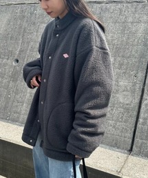 DANTON（ダントン）の「【WEB先行予約】[DANTON/ダントン] スタンドカラー ダブルフェイスボアフリースカーディガン(WEB限定)（ブルゾン）」
