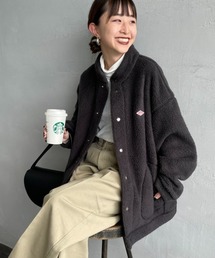 DANTON（ダントン）の「【WEB先行予約】[DANTON/ダントン] スタンドカラー ダブルフェイスボアフリースカーディガン(WEB限定)（ブルゾン）」