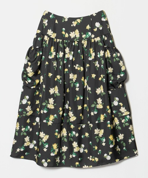 UNITED ARROWS(ユナイテッドアローズ)の「シルクライク ティアード スカート ‐ウォッシャブル‐(スカート・レディース・ネイビー/その他1・36/38)」の19枚目の写真