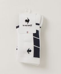 le coq sportif GOLF（ルコックスポルティフゴルフ）の「ルコックゴルフ　ミドル丈ソックス（ソックス/靴下）」