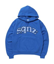 SEQUENZ（シークエンズ）の「※WEB限定 / チェック柄ワッペン / 短丈裏起毛ジップパーカー / sqnzgingham applique pk（パーカー）」