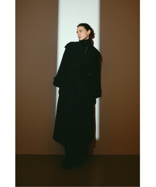 RIM.ARK(リムアーク)の「【26FW OUTER PRE ORDER】Herringbone over loose CT(ヘリンボーン オーバー ルーズ コート)(テーラードジャケット・レディース・ベージュ/ブラック・36/38)」の22枚目の写真