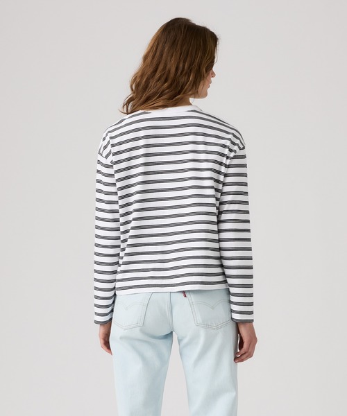 Levi's(リーバイス)の「Levi's/リーバイス ROSE(ロゼ)着用 ヴィンテージ ロングスリーブTシャツ(Tシャツ/カットソー・レディース・ホワイト・M/XS/S)」の3枚目の写真
