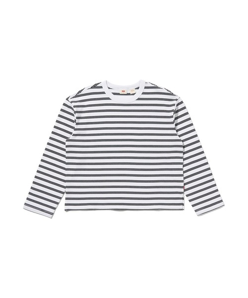 Levi's(リーバイス)の「Levi's/リーバイス ROSE(ロゼ)着用 ヴィンテージ ロングスリーブTシャツ(Tシャツ/カットソー・レディース・ホワイト・M/XS/S)」の4枚目の写真