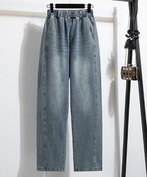 バレル デニムパンツ